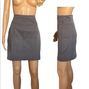 H&M size 6, skirts, gray, professional style